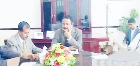 الصوفي أثناء لقائه لجنة مجلس النواب الخاصة بالتعليم الفني والتدريب المهني